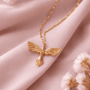 Le Phoenix, collier oiseau mythique